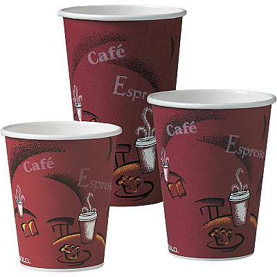 Solo 10 oz Bistro Design Hot Cups (SCCOF10BI0041)