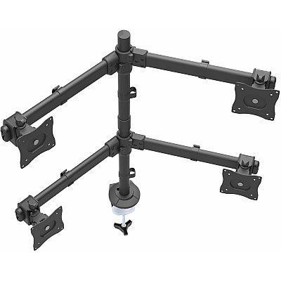 StarTech Desk Mount Quad Monitor Arm Vesa 27 Inch (ARMQUAD)