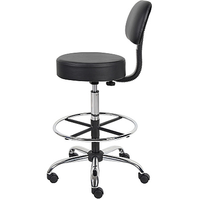 BOSS Drafting Stool (B16245BK)