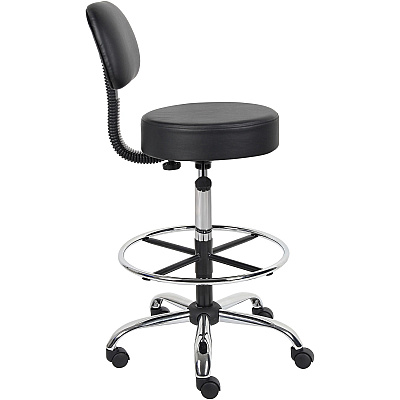 BOSS Drafting Stool (B16245BK)