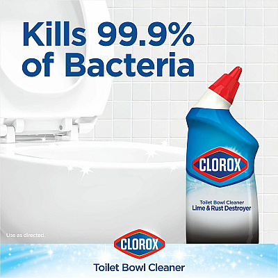 Clorox Toilet Bowl Cleaner Lime & Rust Destroyer (CLO00275CT)