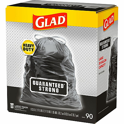 Glad Large Drawstring Trash Bags (CLO78952)