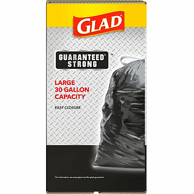 Glad Large Drawstring Trash Bags (CLO78952)