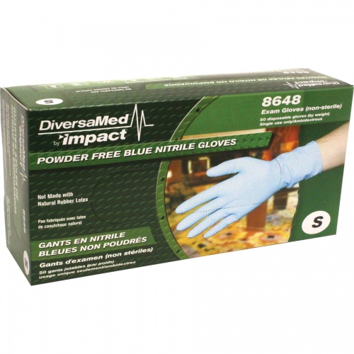 DiversaMed Powder-Free Nitrile Gloves (8648S)