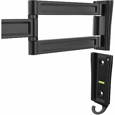 StarTech Wall Mount Monitor Arm - Dual Swivel - For Vesa Mount Monitors And Flat-screen Tvs Up To 34in (33.1lb/15kg) - Monitor Wall Mount / Monitor Mount (ARMWALLDS)