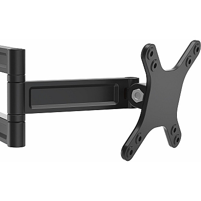 StarTech Wall Mount Monitor Arm - Dual Swivel - For Vesa Mount Monitors And Flat-screen Tvs Up To 34in (33.1lb/15kg) - Monitor Wall Mount / Monitor Mount (ARMWALLDS)