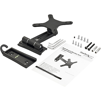 StarTech Wall-mount Monitor Arm - Single Swivel (ARMWALLS)