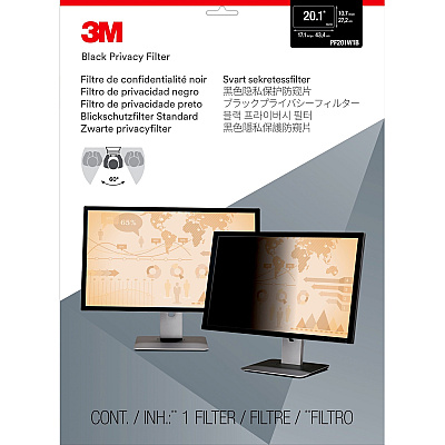 3M Privacy Filter Black, Matte (MMMPF201W1B)