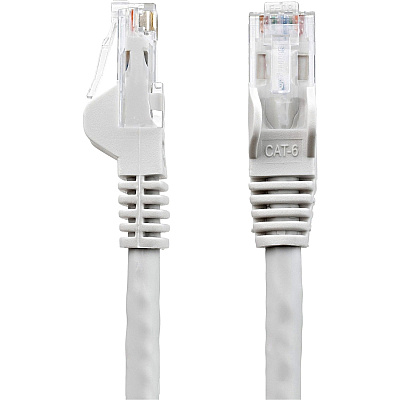 StarTech 12ft Cat6 Ethernet Cable Gray 100w Poe (N6PATCH12GR)