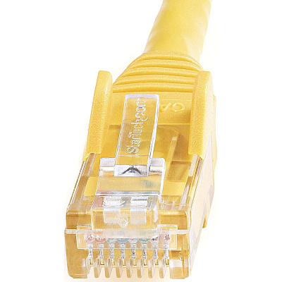 StarTech 30ft Cat6 Ethernet Cable Yellow 100w Poe (N6PATCH30YL)