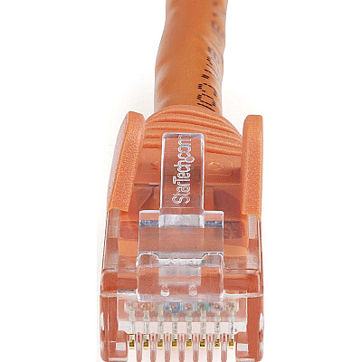 StarTech 6in Cat6 Ethernet Cable Orange 100w Poe (N6PATCH6INOR)