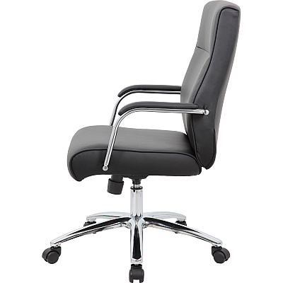 BOSS Conf Chair, Black (B696CBK)