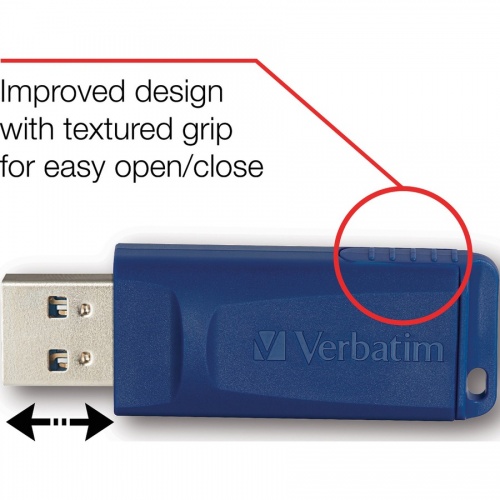 Verbatim 16GB USB Flash Drive - 5pk - Blue (99810)