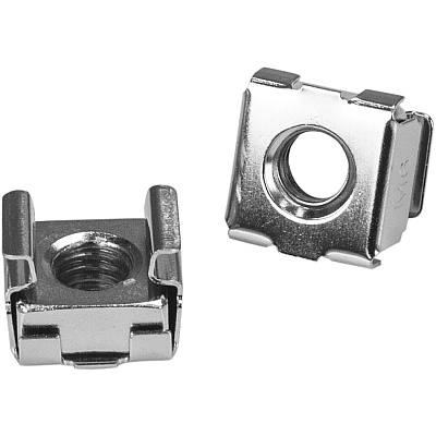 StarTech M6 Rack Screws And Cage Nuts - 20 Pack (CABSCRWM620)