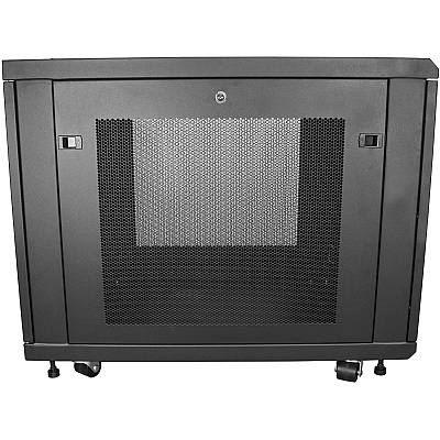 StarTech 12u Server Rack Cabinet 2-30in W/casters (RK1233BKM)