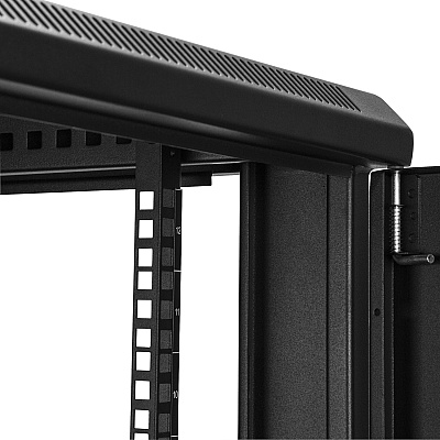 StarTech 12u Server Rack Cabinet 2-30in W/casters (RK1233BKM)