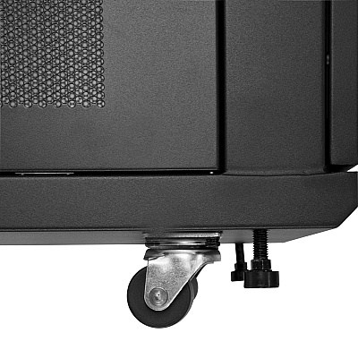 StarTech 12u Server Rack Cabinet 2-30in W/casters (RK1233BKM)