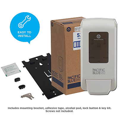 Pacific Blue Ultra Foaming Hand Soap/Hand Sanitizer Wall-Mounted Manual Dispenser (GPC53058)