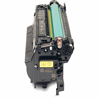 HP 656X (CF462X) Original High Yield Laser Toner Cartridge - Yellow - 1 Each