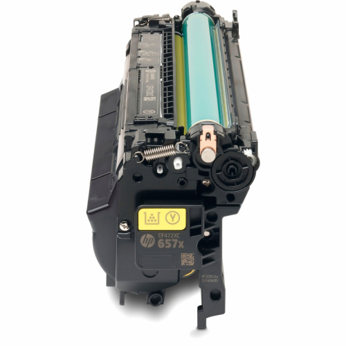 HP 657X (CF472X) Original High Yield Laser Toner Cartridge - Yellow - 1 Each
