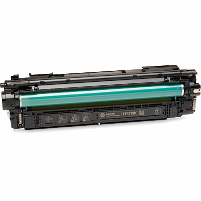 HP 657X (CF472X) Original High Yield Laser Toner Cartridge - Yellow - 1 Each