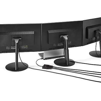 StarTech Usb-c To 3x Dp Multi Monitor Adapter Mst (MSTCDP123DP)