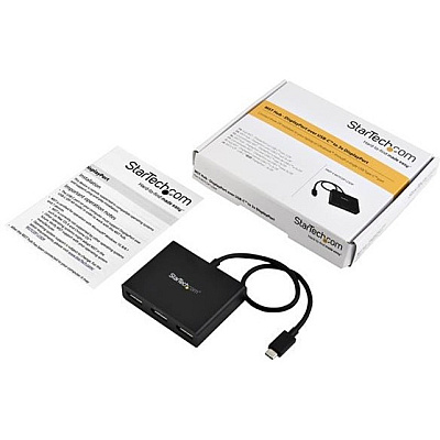 StarTech Usb-c To 3x Dp Multi Monitor Adapter Mst (MSTCDP123DP)