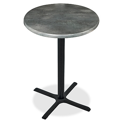 Holland Bar Stools Utility Table Top (OD36RBLKSTL)