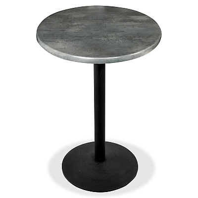 Holland Bar Stools Utility Table Top (OD36RBLKSTL)