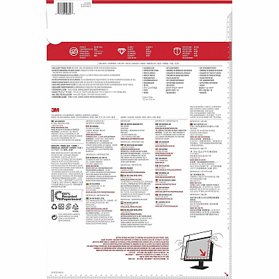 3M High Clarity Privacy Filter for 23.8in Monitor, 16:9, HC238W9B