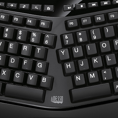 Adesso Tru-form Ergo Usb Touchpad Keyboard (AKB450UB)