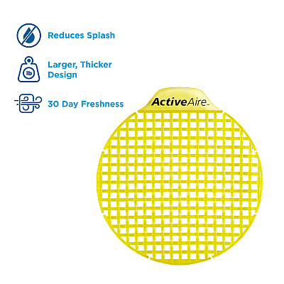 ActiveAire Low-Splash Deodorizer Urinal Screens (GPC48261)