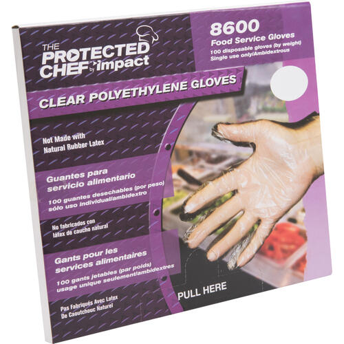 Protected Chef Disposable General Purpose Gloves (8600SCT)