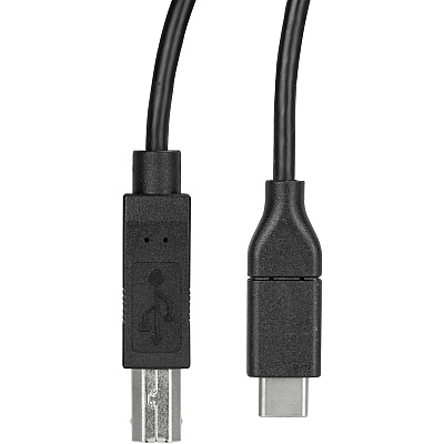 StarTech Printer Cable Usb C To Usb B 3m Usb 2.0 (USB2CB3M)