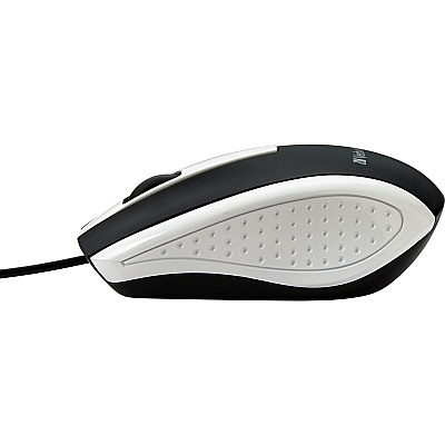 Verbatim Corded Notebook Optical Mouse - White (99740)