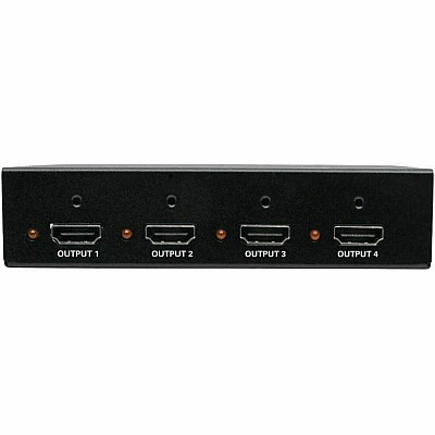 Eaton Tripp Lite Series 4-Port HDMI Splitter - 4K @ 60 Hz, HDCP 2.2, HDR, TAA (B118004UHD2)