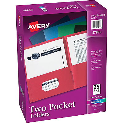 Avery Letter Pocket Folder (AVE47993CT)