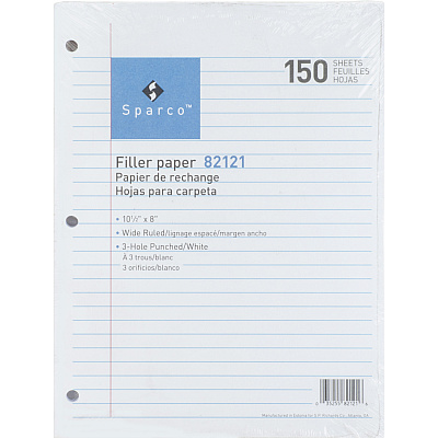 Sparco 3HP Filler Paper (SPR82121BD)
