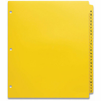 Avery Heavy-Duty Plastic A-Z Industrial Dividers (AVE23081)