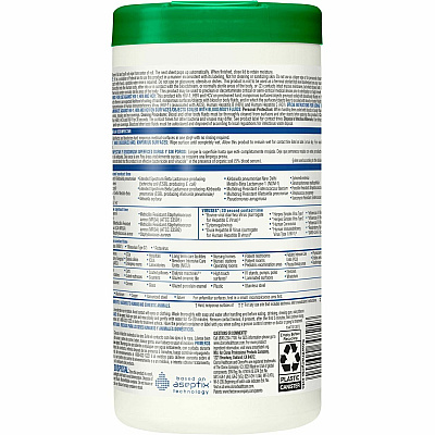 Clorox Healthcare Hydrogen Peroxide Cleaner Disinfectant Wipes (CLO30825)