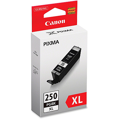 Canon PGI-250XL Original Inkjet Ink Cartridge - Black - 1 Each (CNMPGI250XLPGBK)