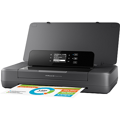HP Officejet 200 Portable Inkjet Printer - Color (HEWCZ993A)