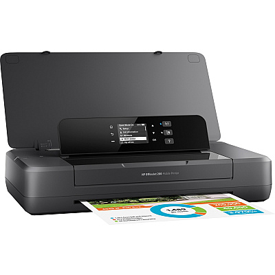 HP Officejet 200 Portable Inkjet Printer - Color (HEWCZ993A)