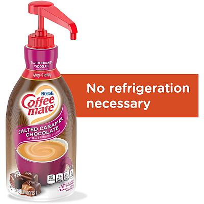 Coffee-mate Coffee-mate Salted Caramel Chocolate Liquid Coffee Creamer Pump Bottle (NES79976)