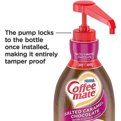 Coffee-mate Coffee-mate Salted Caramel Chocolate Liquid Coffee Creamer Pump Bottle (NES79976)