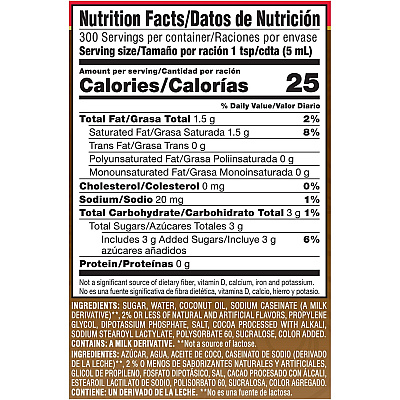Coffee-mate Coffee-mate Salted Caramel Chocolate Liquid Coffee Creamer Pump Bottle (NES79976)