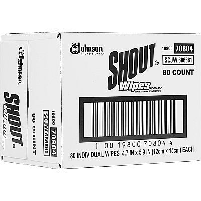 Shout Wipes Instant Stain Remover (SJN686661)