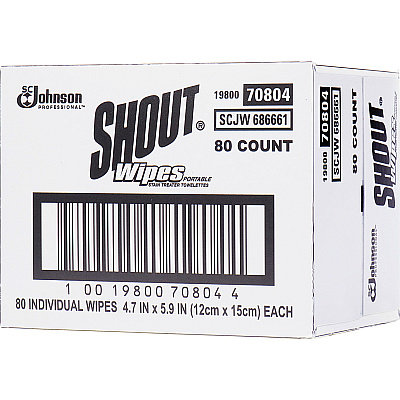 Shout Wipes Instant Stain Remover (SJN686661)