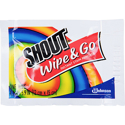 Shout Wipes Instant Stain Remover (SJN686661)
