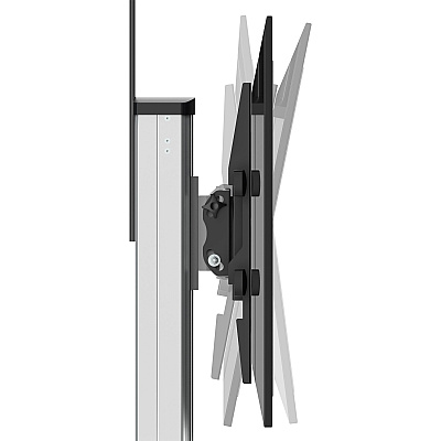 StarTech Tv Cart - Lockable Wheels, Height Adjust (STNDMTV70)